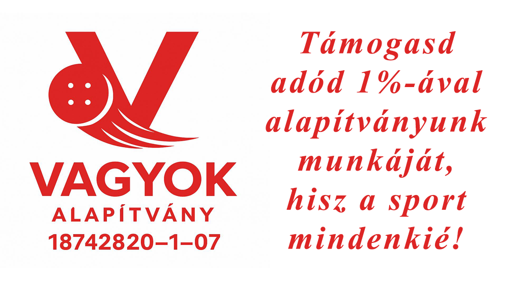 Támogasd a VAGYOK Alapítványt az adó 1%-os felajánlásoddal!